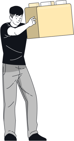 Man carrying box