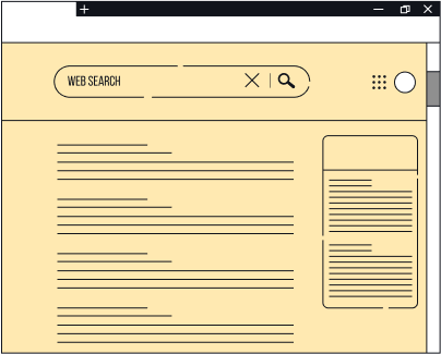 Illustration of a computer screenshot